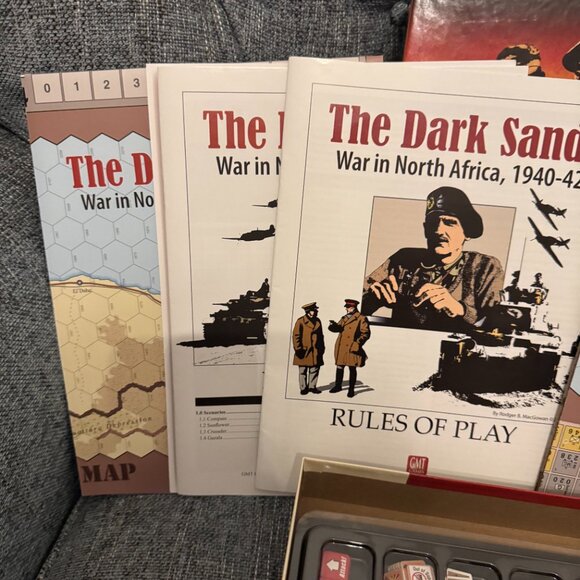 The Dark Sands: War in North Africa, 1940-42 (opened, punched, sorted) - Picture 10 of 12